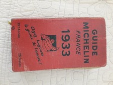 Guide michelin 1933 d'occasion  Cusset