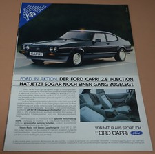 Werbeseite ford capri gebraucht kaufen  Rastede