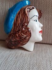 Moorland pottery face for sale  NORTHAMPTON