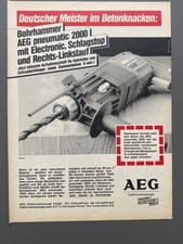 Aeg bohrhammer deutscher gebraucht kaufen  Aßlar