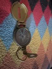 Metal lensatic compass for sale  SALISBURY