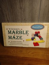 Wooden marble maze for sale  Pekin