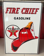 Texaco porcelain sign d'occasion  Expédié en Belgium
