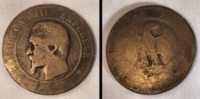 Napoleon iii monnaie d'occasion  Culoz
