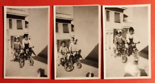 3 Fotos De Niños En Bicicleta Quizás Giordani 1930 - 40 C. ( F 24 ) comprar usado  Enviando para Brazil