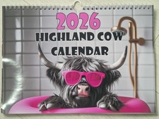 Highland cow 2026 for sale  STOCKPORT