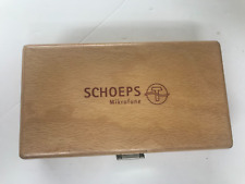 Schoeps empty wooden for sale  RICKMANSWORTH