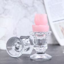 Wedding candlestick transparen for sale  Shipping to Ireland