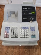 Usado, Caixa registradora eletrônica Sharp XE-A21S ponto de venda máquina com chave aparência de trabalho comprar usado  Enviando para Brazil