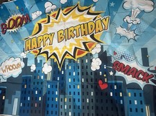 Superhero city photo for sale  NOTTINGHAM