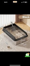 Katzentoilette edelstahl xxl gebraucht kaufen  München