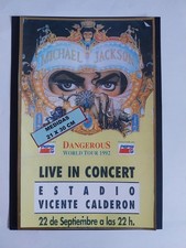 Lamina del Concierto de Michael Jackson comprar usado  Enviando para Brazil