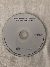 Daniel Georgia Criminal Trial Practice Form 2023 ￼ comprar usado  Enviando para Brazil