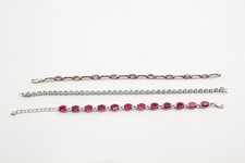 Sterling silver bracelets for sale  LEEDS