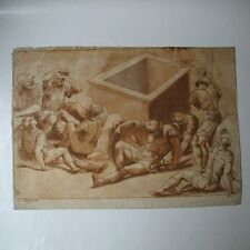 GRAVURE STEFANO MULINARI 1741-1795 after JULIO ROMANO ETCHING AQUATINTE SEPIA  comprar usado  Enviando para Brazil
