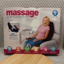 Cadeira de massagem 5 massageadores tamanho completo assento superior 3 zonas comprar usado  Enviando para Brazil