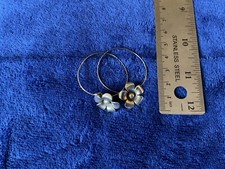 Daisy hoop silver for sale  CHELMSFORD
