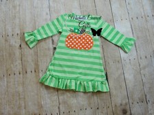 Girls pumpkin dress for sale  Fyffe