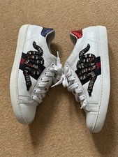 Gucci ace trainers for sale  LONDON