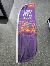 Doritos feather flag for sale  LITTLEBOROUGH