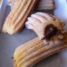 25 x Churros espanhóis autênticos caseiros Lazo com chocolate dentro comprar usado  Enviando para Brazil