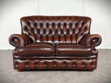 Chesterfield ledersofa vintage gebraucht kaufen  Preußisch Oldendorf