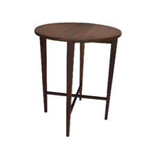 MCM Vintage Antigo Dobrável Portátil Taverna Antiga 15" Mesa Lateral Redonda Top End, usado comprar usado  Enviando para Brazil