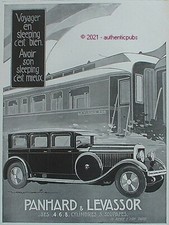 Publicite panhard levassor d'occasion  Cires-lès-Mello