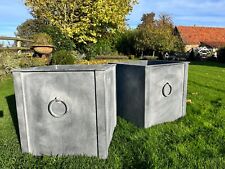 Galvanised planter zinc for sale  OAKHAM