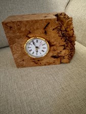 Burled wood clock for sale  Victoria