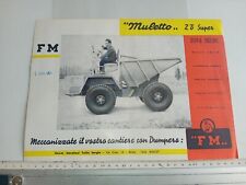 Dumper muletto lombardini usato  Brescia
