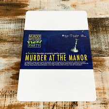 Murder manor murder for sale  Seattle