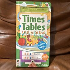 Children's Times Tables Activity Book A Pull-the-Tab Dry Erase Book 1-12 Tables comprar usado  Enviando para Brazil