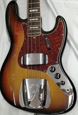 Fender 1973 Jazz Bass 3 Tone Sunburst EUA Vintage Baixo Elétrico MOD comprar usado  Enviando para Brazil