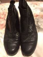 Ladies black leather for sale  PUDSEY