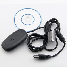 PC Kontroler bezprzewodowy USB Gaming Receiver Adapter do uchwytu bezprzewodowego XBOX 360 na sprzedaż  Wysyłka do Poland