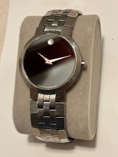 Movado faceto silver for sale  Wilkes Barre
