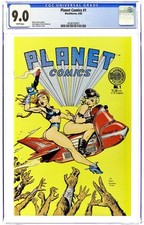 Planet Comics #1 CGC 9.0 1988 4538103007, usado comprar usado  Enviando para Brazil