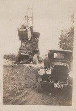 Usado, Foto original antiga de carro escavadeira Massachusetts construção 1930 Massachusetts comprar usado Usado, Foto original antiga de carro escavadeira Massachusetts construção 1930 Massachusetts comprar usado  Enviando para Brazil