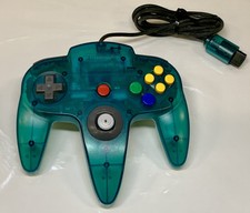 Usado, Funtastic Jungle Green Nintendo N64 controle original do fabricante NUS-005 bastão solto comprar usado  Enviando para Brazil