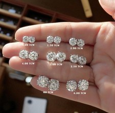 Brincos de ouro 14K com diamante cultivado em laboratório com certificação IGI 0,50 CT-6,00 CT E-F VVS2+, usado comprar usado Brincos de ouro 14K com diamante cultivado em laboratório com certificação IGI 0,50 CT-6,00 CT E-F VVS2+, usado comprar usado  Enviando para Brazil