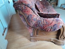 Piece suite pouffe for sale  BLYTH