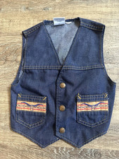 Vintage denim vest for sale  Marshall