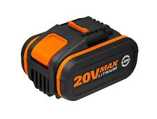 Bateria de íon de lítio genuína WORX Powershare 20V 4.0Ah MAX com indicador de bateria comprar usado  Enviando para Brazil