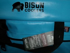 Refrigerador Bison Coolers Softpak 24 latas vinil azul claro macio novo com etiquetas comprar usado  Enviando para Brazil