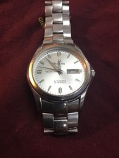 Vintage Bulova Automático 21 Joias 38mm Relógio Masculino Data Dia Aço Inoxidável 100M comprar usado Vintage Bulova Automático 21 Joias 38mm Relógio Masculino Data Dia Aço Inoxidável 100M comprar usado  Enviando para Brazil