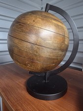 Wood globe threshold for sale  Owens Cross Roads