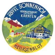 X1375 hotel sonnenhof gebraucht kaufen  Deutschland