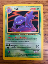 Conjunto fóssil não holográfico Muk (28/62) cartão Pokemon raro! RÁPIDO E GRÁTIS P&P! comprar usado  Enviando para Brazil