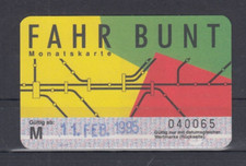 Fahr bunt monatskarte gebraucht kaufen  Darmstadt
